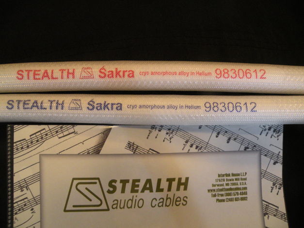 Stealth Audio Cables SAKRA XLR - Interconnects