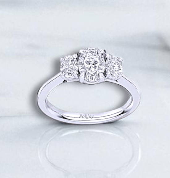 Shop lab grown diamond rings UK - Pobjoy Diamonds