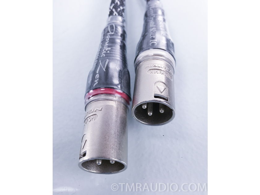 Acoustic Zen Absolute Silver XLR Cables; .75m Pair Interconnects (1977)
