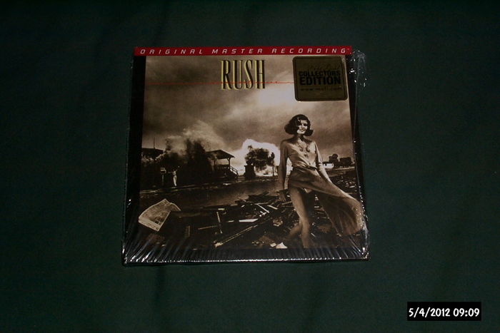 Rush - Permanent Waves mfsl ltd. gold cd nm