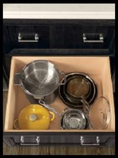 36″ OPTIONAL BASE POTS AND PANS 2-DRAWER 36″ OPTIONAL BASE POTS AND PANS 2-DRAWER