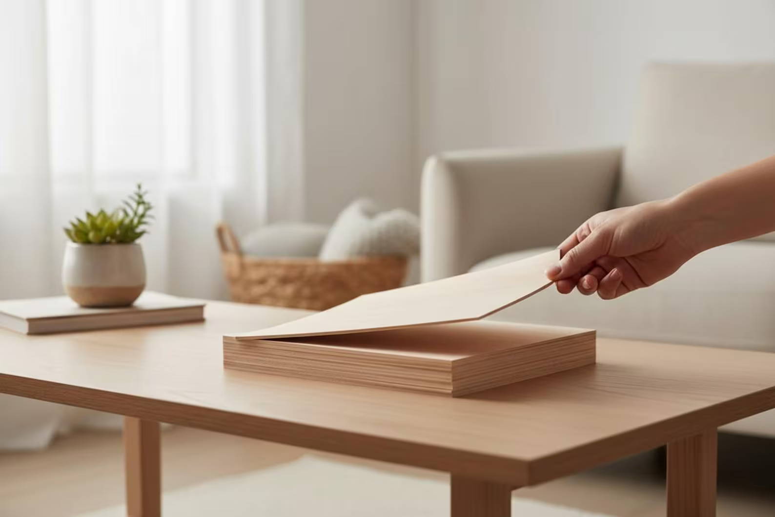 ¿Dónde puedo comprar láminas de madera de tilo de alta calidad aptas para corte láser 003?