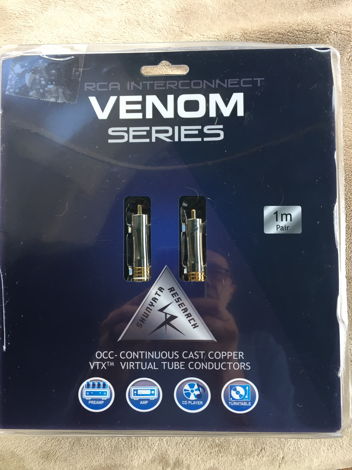 Shunyata Research Venom Series RCA Interconnect 1M