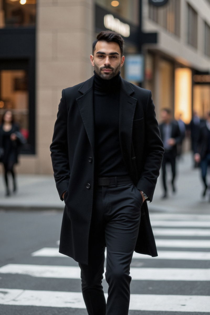 Photo generated by Secta Labs in style of City Chic Portraits