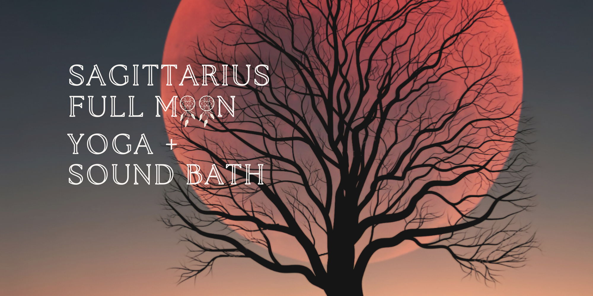 Sagittarius Full Moon Yoga & Sound Bath promotional image