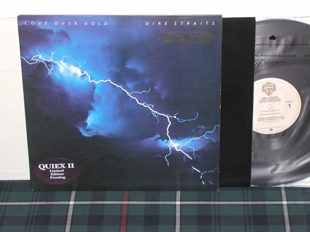 Dire Straits - Love Over Gold QUIEX II Promo w/gold sta...