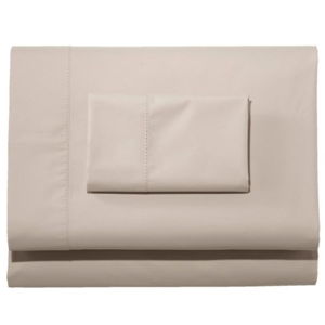 280-Thread-Count Pima Cotton Percale Sheet Set | Sheets at L.L.Bean (Silver Sand/Queen)