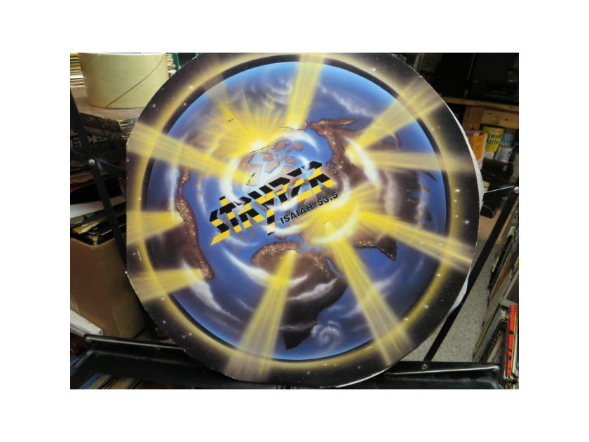 STRYPER - THE YELLOW AND BLACK ATTACK BLUE VINYL