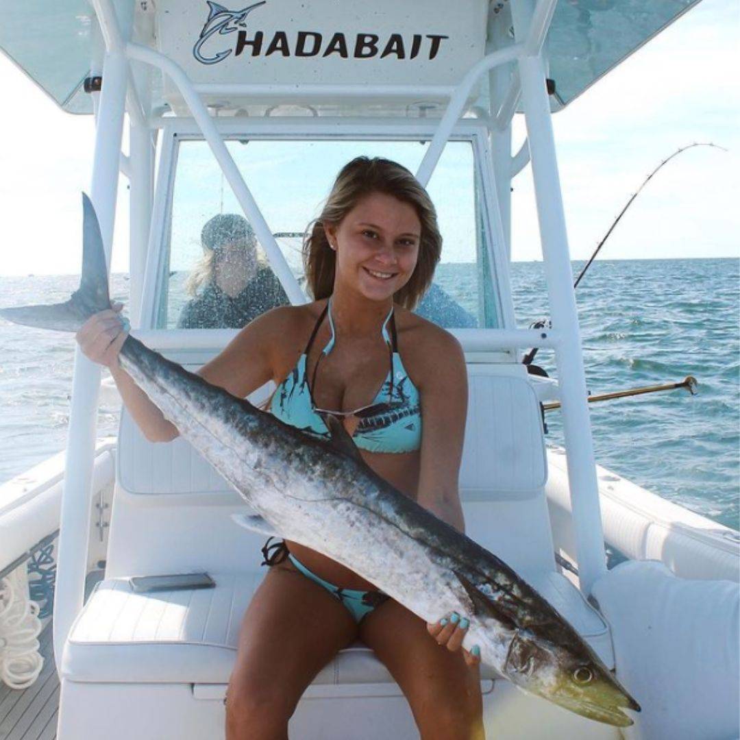 kingfish trolling with duster rigs