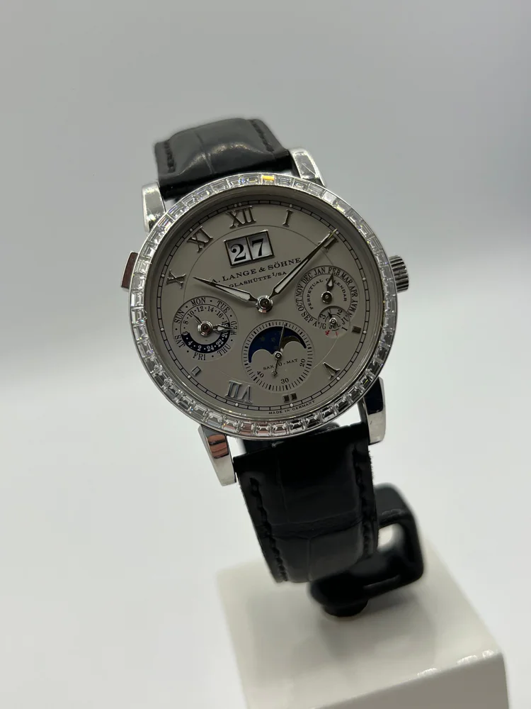 A. Lange & Söhne Langematik Perpetual PT Unique Baguette Diamonds 