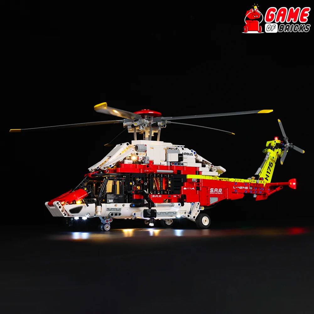 Light Kit for Airbus H175 Rescue Helicopter 42145