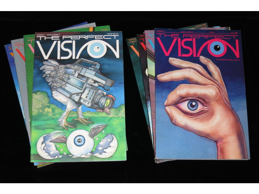 The Perfect Vision Magazines - All magazines in pristine condition