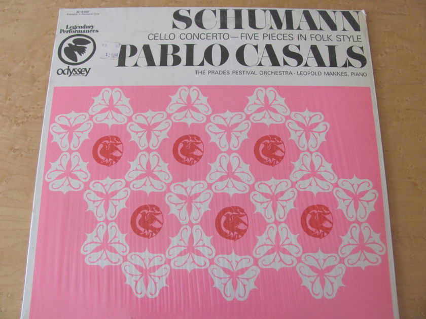 Schumann: Cello Concerto,  - Angel Records, Pablo Casals,  The Prades Festvial Orchestra, NM