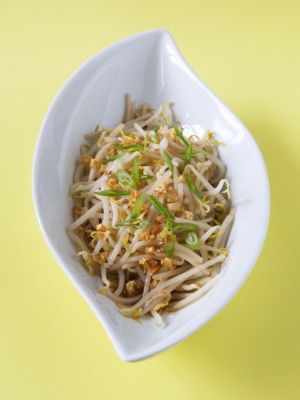Bean Sprouts With Fried Garlic Southeast Asian Recipes Nyonya