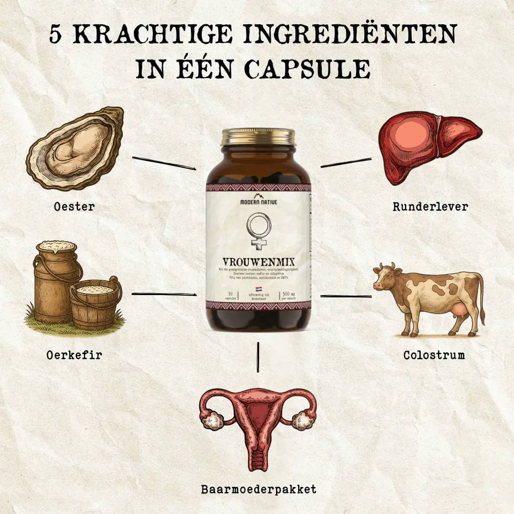 Vrouwenmix ingrediënten