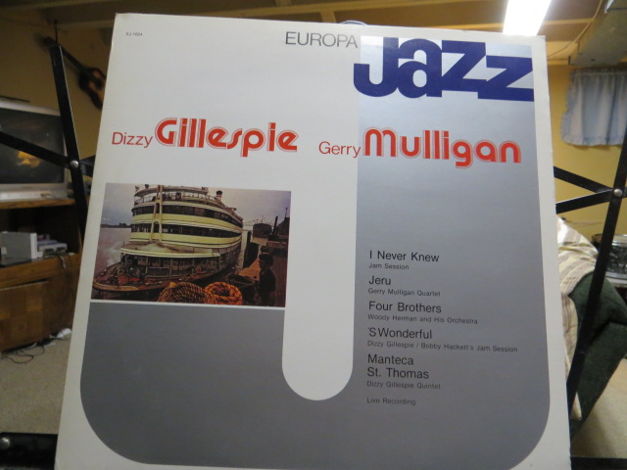 GILLESPIE - MULLIGAN - EUROPA JAZZ ITALY