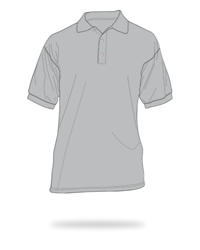 Gray adult fit drifit polo shirts sj clothing manila philippines