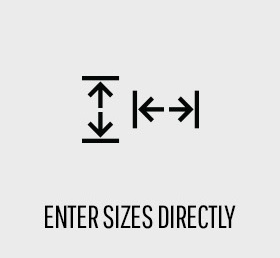 Enter Sizes Directly