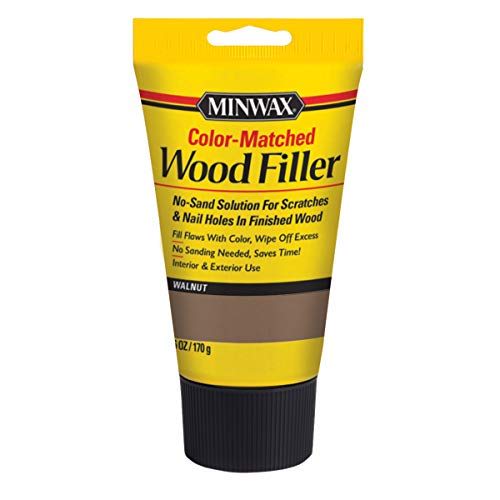 3M Bondo Wood Filler vs Minwax ColorMatched Wood Filler Slant