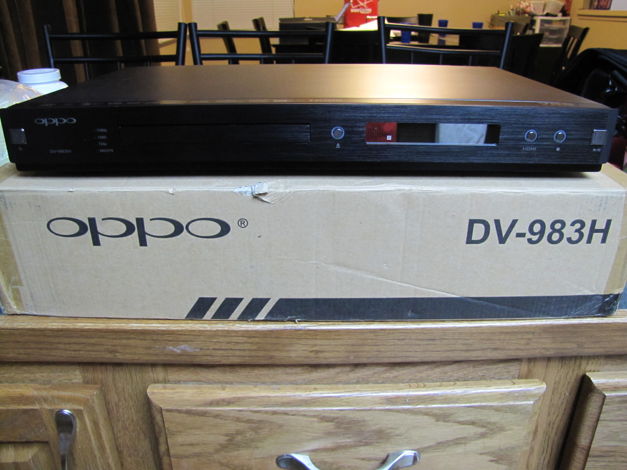 Oppo DV-983H SACD/DVDA/HDCD Great upscaling DVD player