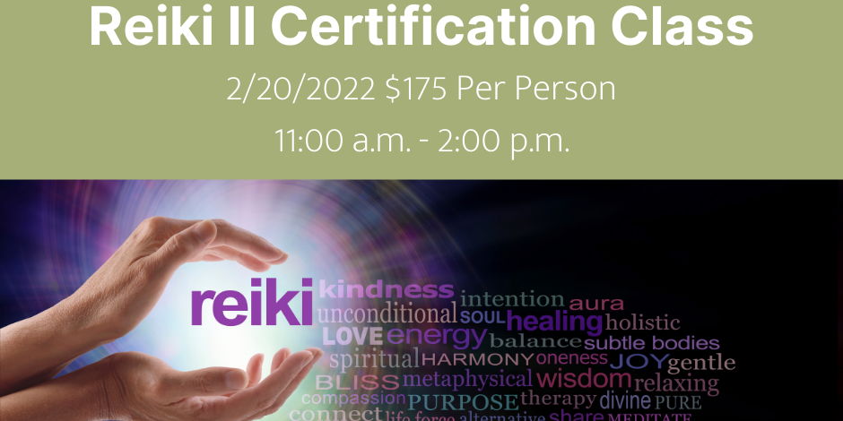 Reiki II Certification promotional image