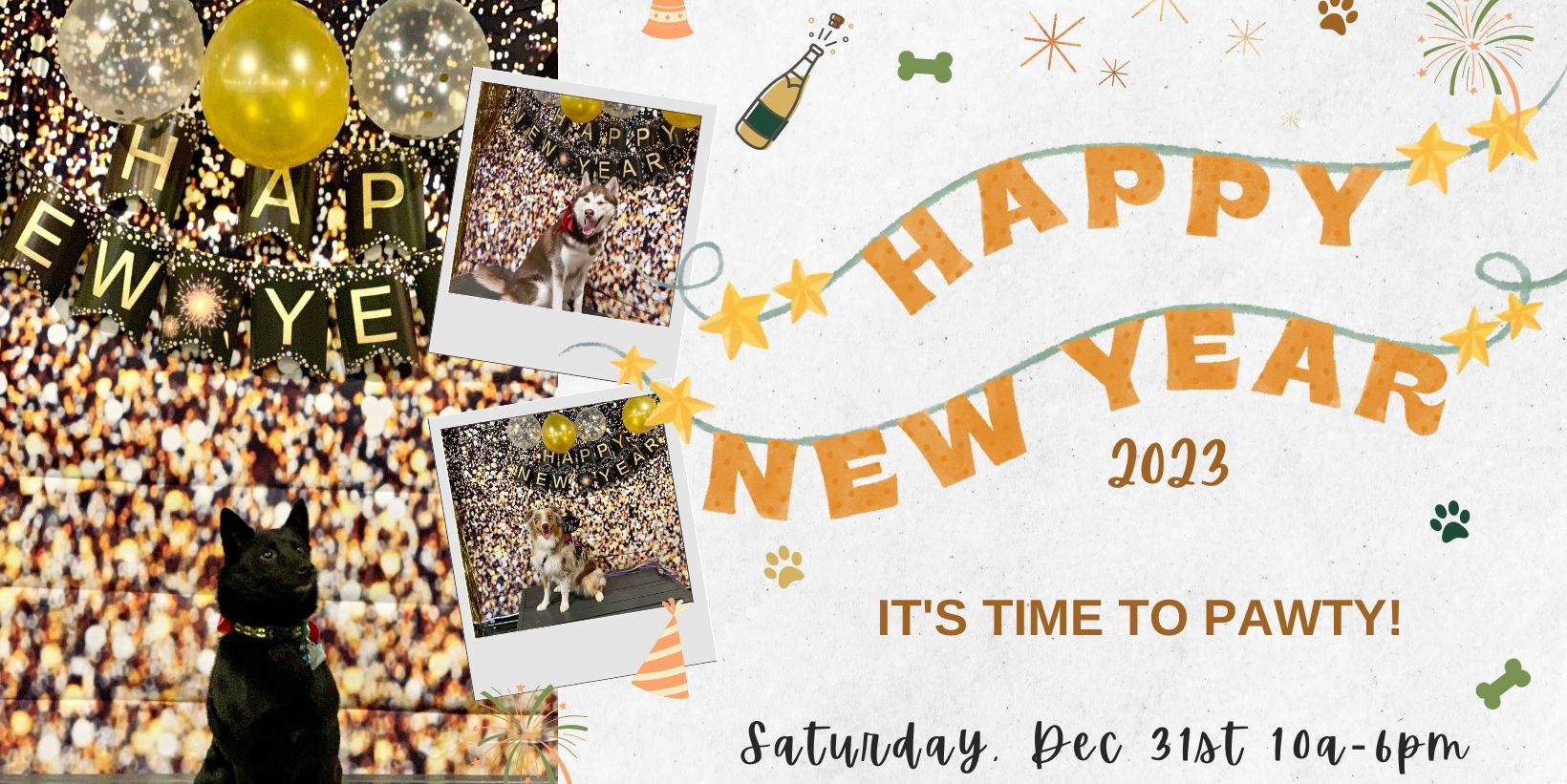 Bark in the New Year at Omaha Dog Bar promotional image
