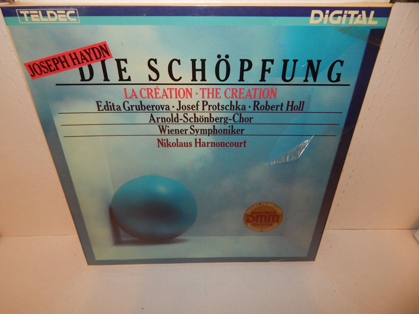 HAYDN DIE SCHOPFUNG La Creation - Wiener Sym Haroncourt Teldec Germany Box Set SEALED 2 Double  LP