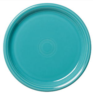 TURQUOISE Bistro Coupe 10 1/2 Inch Dinner Plate