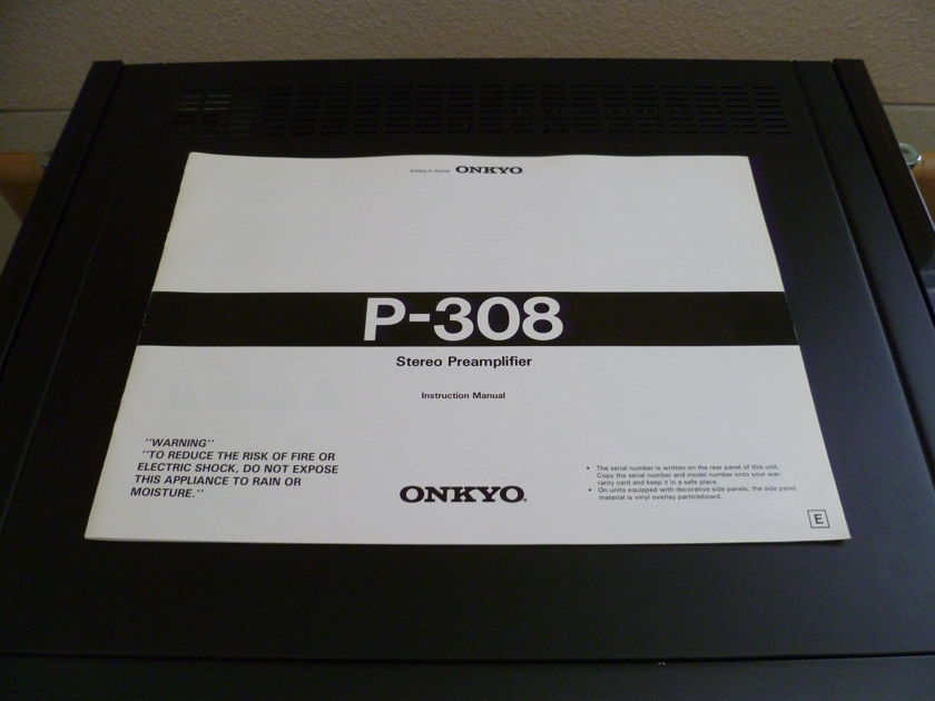 Onkyo Grand Integra P-308 Stereo Preamplifier