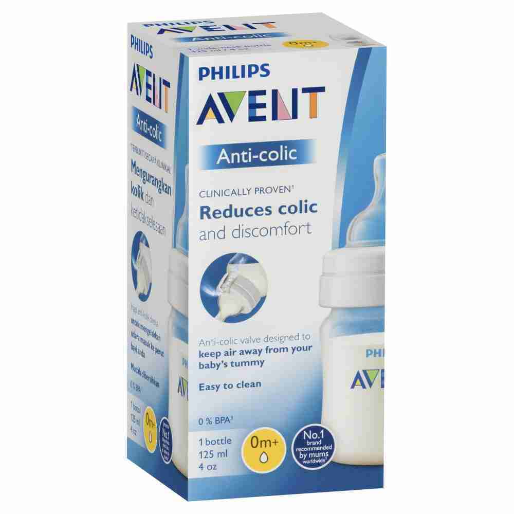 Philips Avent Anti-Colic Bottle 0M+ 125Ml - Image 2