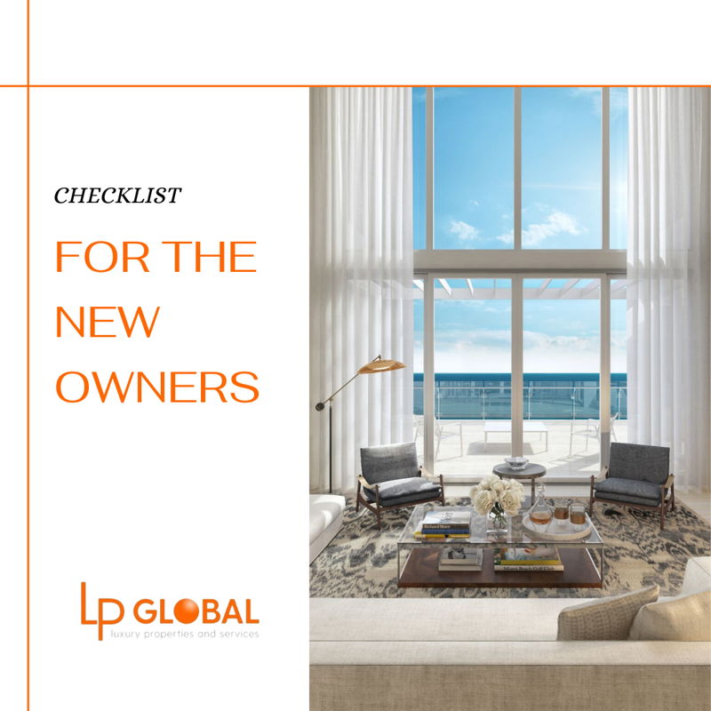 featured image for story, Checklist for The New Owners