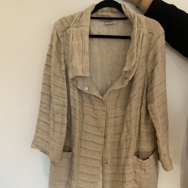 Jurate Leinenjacke