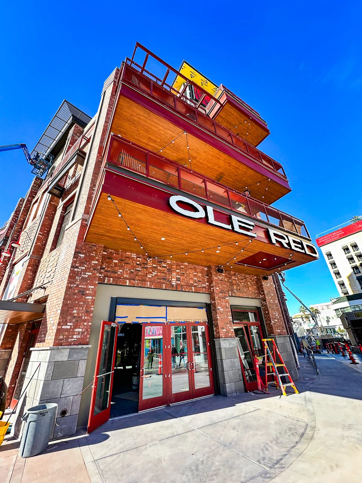 Ole Red rooftop on the center Las Vegas Strip