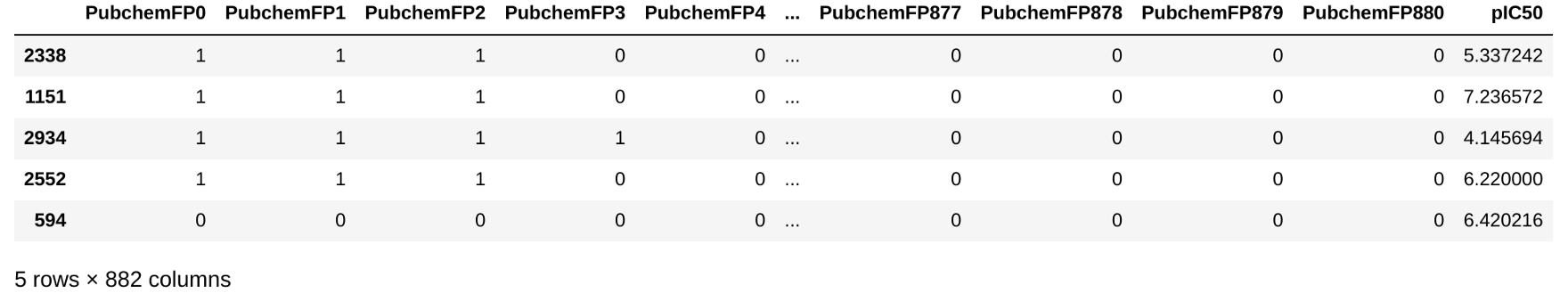 How to form the features vectors from our dataset?