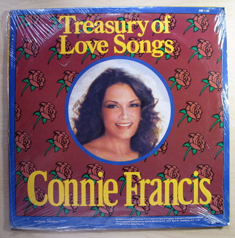 Connie Francis - Treasury Of Love Songs -  SEALED 1984 ...