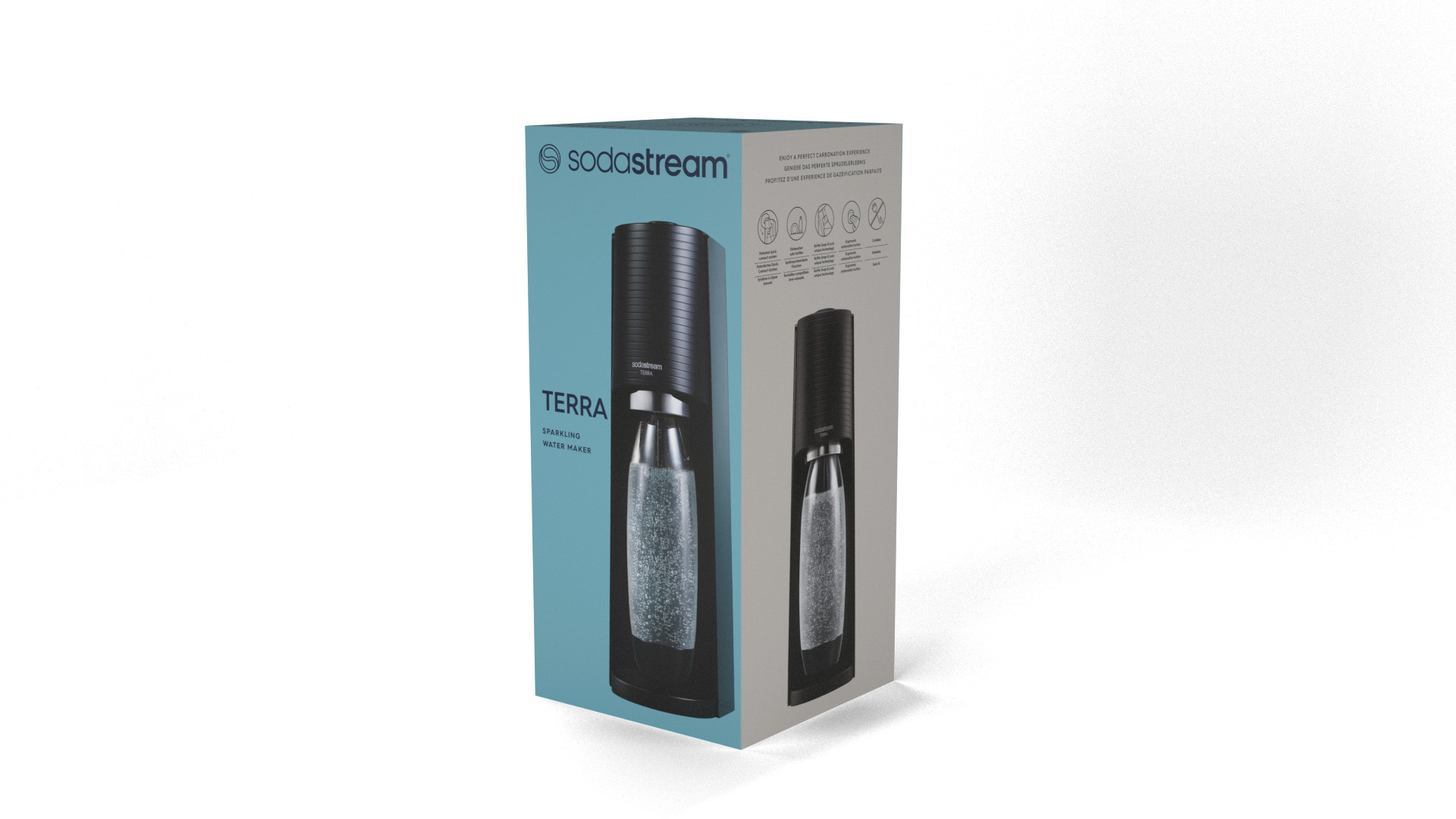 SodaStream Unveils New Brand Identity and Packaging Designed By Pearlfisher