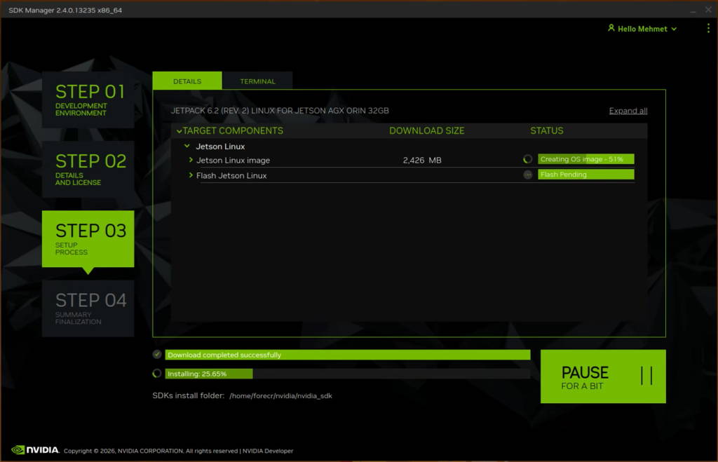 SDK Manager step-3