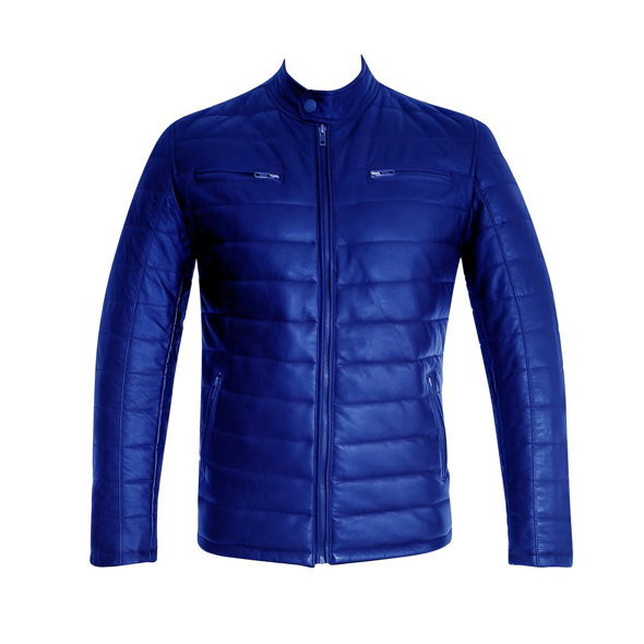 ROMAN - Blue LEATHER