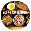 Protein food source that is part of Nano Singapore's immune system antioxidant supplement