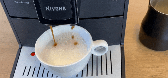 Heerlijke koffie melkdrankjes Nivona CafeRomatica 520 
