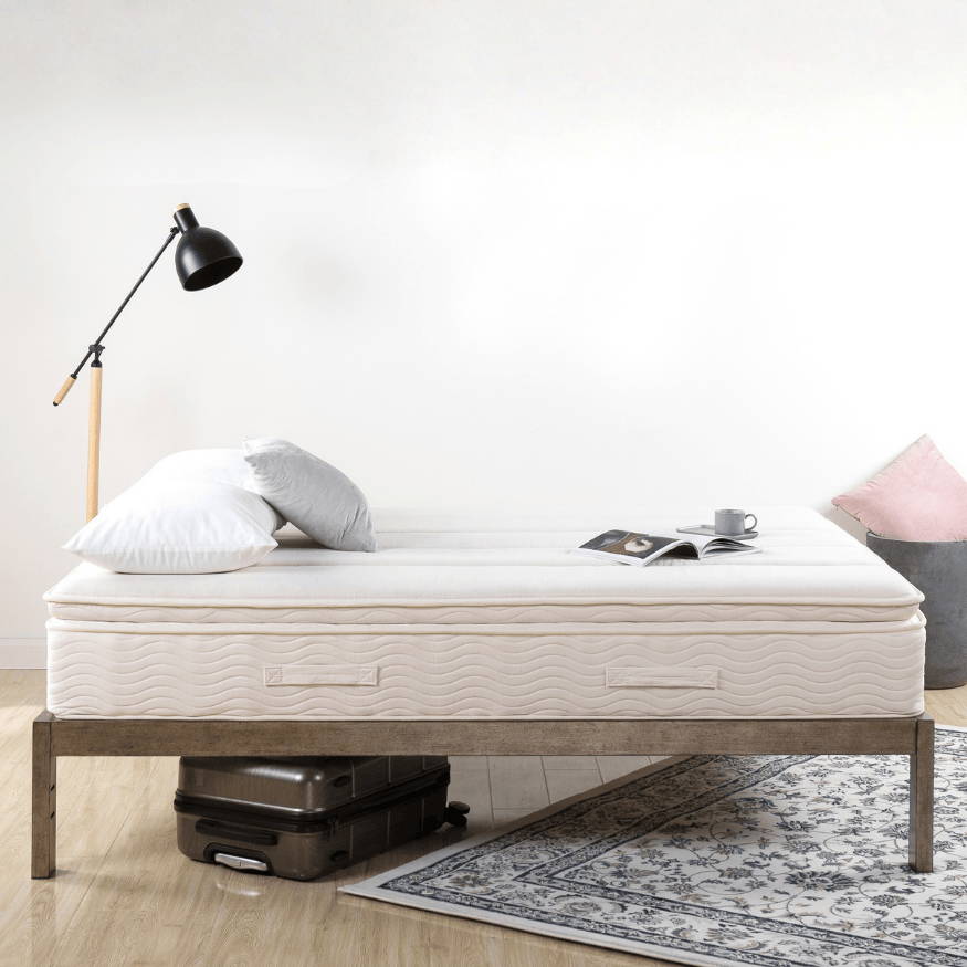 The Keetsa Plus Mattress in bedroom.