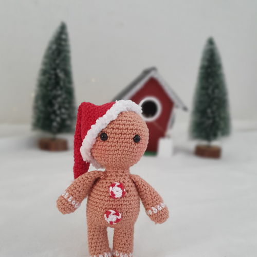 Amigurumi - Peperkoekmannetje Pepper