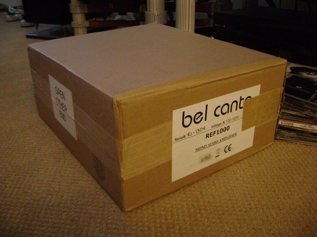 Bel Canto  Reference 1000  mono blocks  CANADA