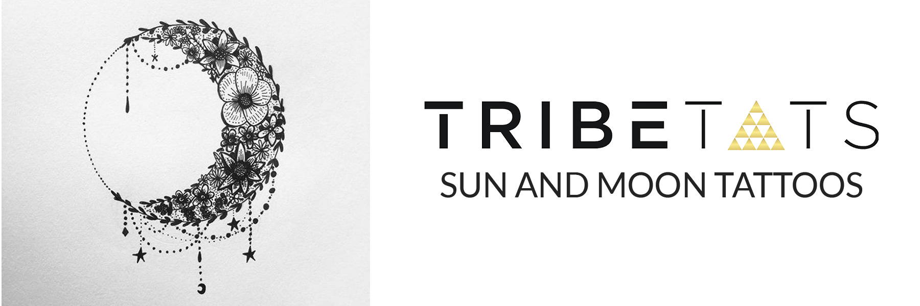 TribeTats Sun and Moon Tattoos