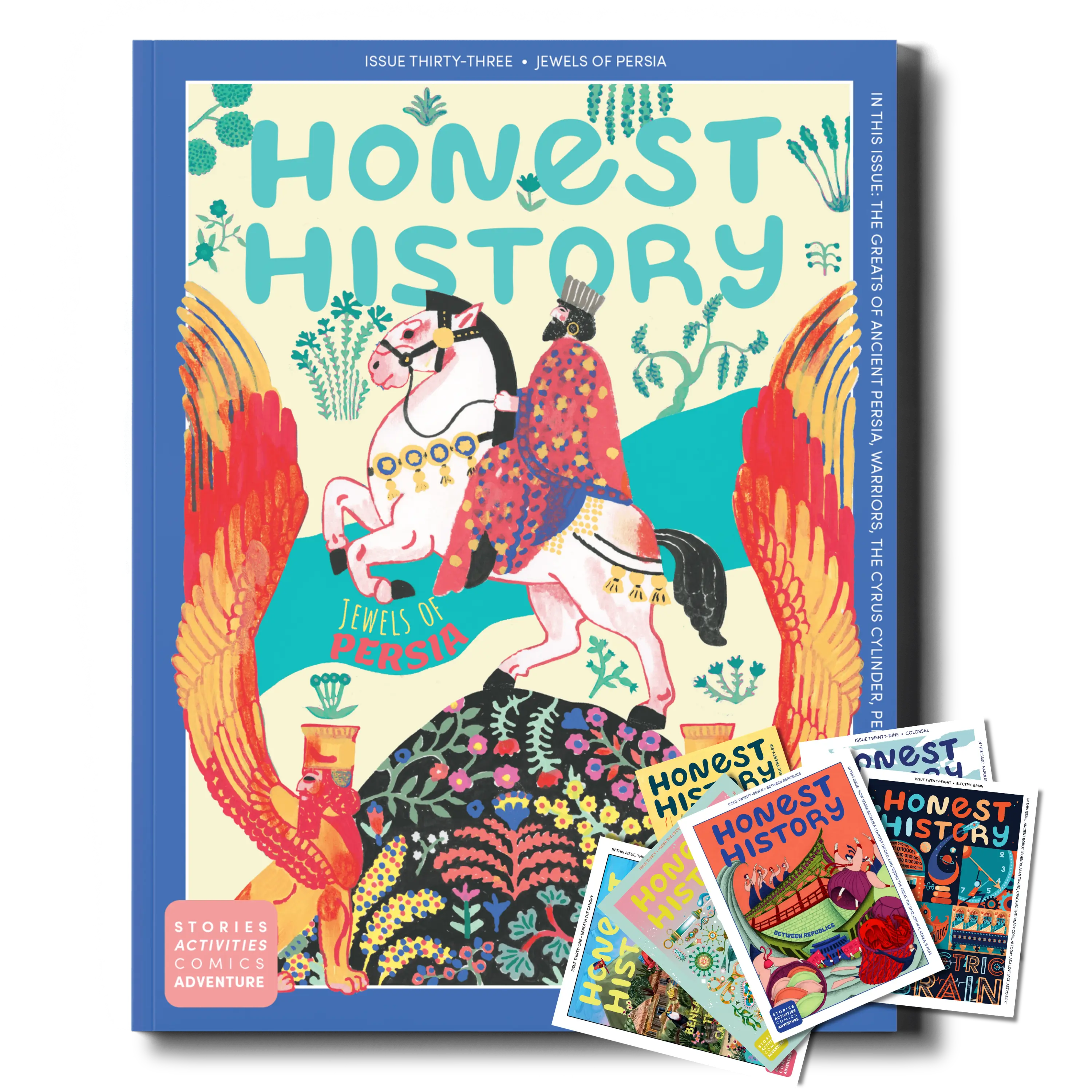 honest history magazine subscription featuring issue 32 featuring the history of america