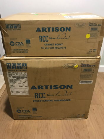 Artison RCC-300-FSHigh-performance subwoofer with exter...