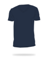 Navy blue 100% cotton v neck shirts sj clothing manila philippines
