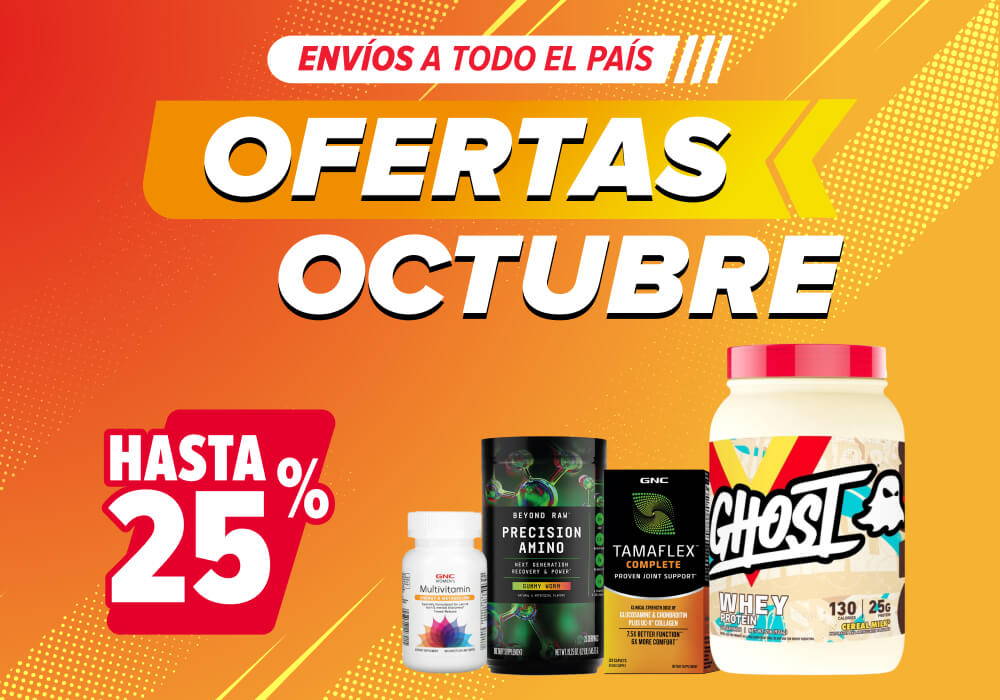 Ofertas Octubre - Hasta 25% OFF