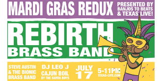 Rebirth Brass Band promotional image