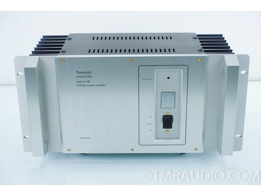 Threshold S200 Series II Optical Bias Stereo Power Amplfier (9410)